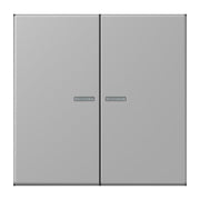 Jung - Bedienelement intelligent Taster 2fach BT LC 17102 204 gris moyen