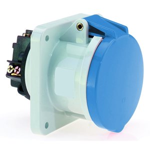 Bals Elektrotech - CEE-Anbausteckdose (IEC 60309) Anbausteckdose GT gerade 1307 63A 3p 230V 6h IP44