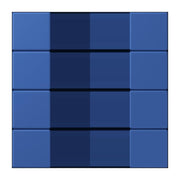 Jung - Abdeckung/Bedienelement für Installationsschalterprogramme Tastensatz 4fach LC 504 TSA 253 bleu outremer 59