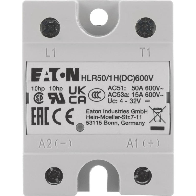 Eaton - Halbleiterrelais Halbleiterrelais, Hockey HLR50/1H(DC)600V Puck, 1-phasig, 50 A