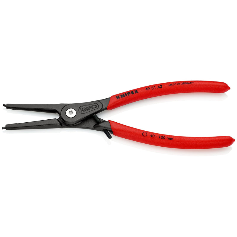 Knipex - Zange für Sicherungsringe Präz.-Sicherungsringzange 49 31 A3 225mm