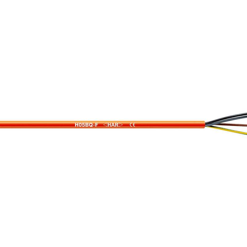 Lapp Kabel&Leitung - Energiekabel < 1 kV, für ortsveränderlichen Einsatz H05BQ-F 4G0,75 00136023/100 − 100 Meter