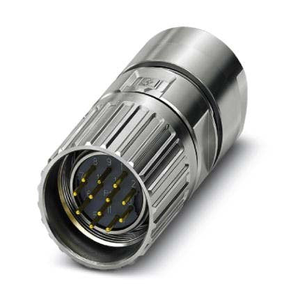 Phoenix Contact - Rundsteckverbinder, feldkonfektionierbar (Industriesteckverbinder) Kabelsteckverbinder M23-12P1N8A8003
