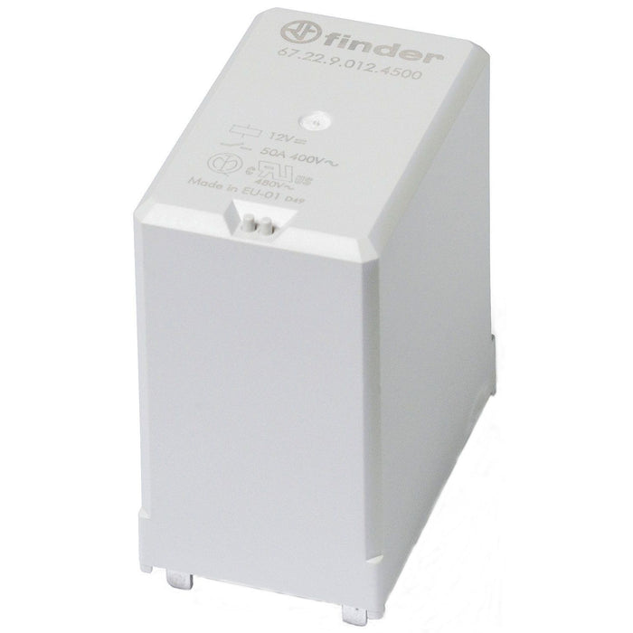 Finder - Schaltrelais Printrelais 67.22.9.024.4500 2S, max 50A  − 10 Stück
