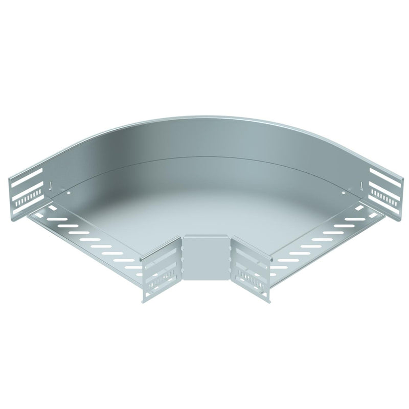 OBO Bettermann - Bogen für Kabelrinne Bogen 90 Grad RB 90 830 FS 85x300 bandverzinkt