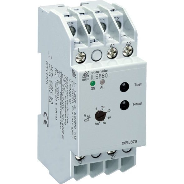 Dold&Söhne - Isolations-/Erdschlussüberwachungsgerät Isolationswächter IL5880.12 #0053380 AC50-400HZ 220-240V