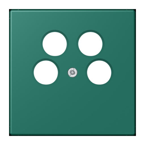 Jung - Einsatz/Abdeckung für Kommunikationstechnik Abdeckung für SAT-TV LC 990-4 SAT2 216 vert anglais (32040)