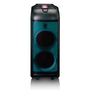 LENCO - HiFi-Komplettsystem Soundanlage PA-260BK Black m.Partylight,Discok