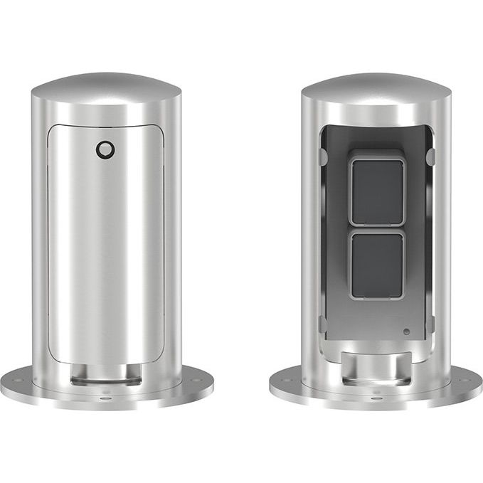 Leipziger Leuchten - Licht-/Energiesäule Elektroversorgungspoller 9.883.0001.302S 2xSchutzk.250V/16A