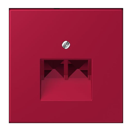 Jung - Einsatz/Abdeckung für Kommunikationstechnik Abdeckung für IAE/UAE LC 969-2 UA 229 rouge carmin