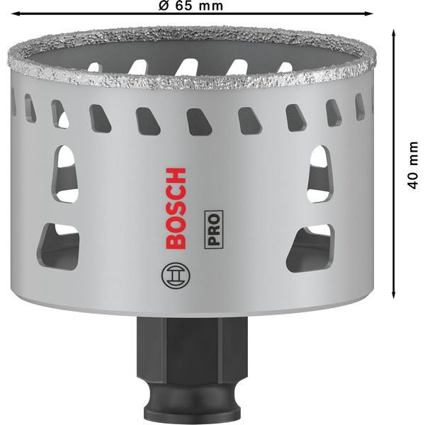 Bosch - Lochsäge PRO Tile PC Plus Lochsäge, 2608901567 65 mm, HS