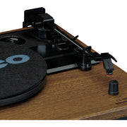 LENCO - Schallplattenspieler Plattenspieler LS-100WD Wood Holzgehäuse