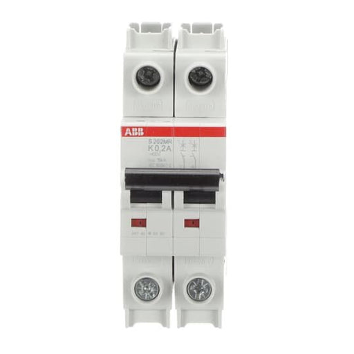 ABB Stotz S&J - Leitungsschutzschalter Sicherungsautomat S202MR-K0.2 10kA, 0.2A, 2P, RTT