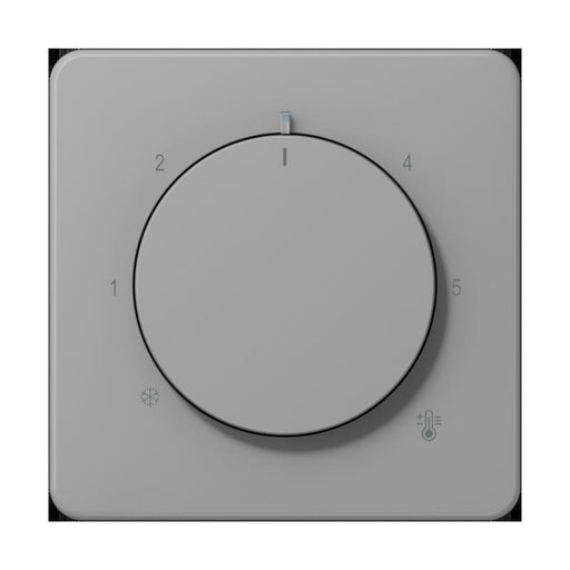 Jung - Abdeckung/Bedienelement für Installationsschalterprogramme Abdeckung CD 1749 BF GR für Raumtemp.Regler − 1 Stück