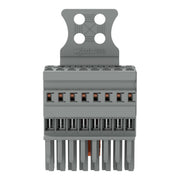 WAGO - Ein- und mehrpolige Klemmenleiste 1-Leiter-Federleiste 769-108/144-000 CAGECLAMP,4mm²,gr − 10 Stück