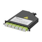 Telegärtner - Moduleinsatz für Patchpanel LWL HD3-ES FanOut-Modul 100022381 0,5HE 6xLC-D OS2/APC