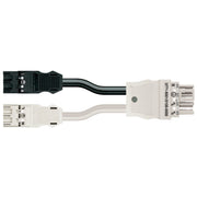 WAGO - Konfektionierte Leitung für steckbare Gebäudeinstallation konfektionierte Y-Leitung 771-5001/110-000 Eca,2xStecker/Buchse