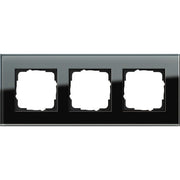 Gira - Abdeckrahmen 3f. sw-glas 021305 Esprit
