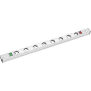 Bachmann - Mehrfachsteckdose Steckdosenleiste 509.004 8xSchutzk.1HE