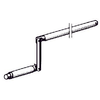 Somfy - Zubehör/Ersatzteile für Tor-/Rollladenantriebe Gelenkkurbel 9701384 1440mm