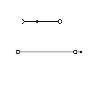 WAGO - Installations-Etagenklemme Installationsetagenklemme 2003-7640 2,5 mm²,grau − 50 Stück