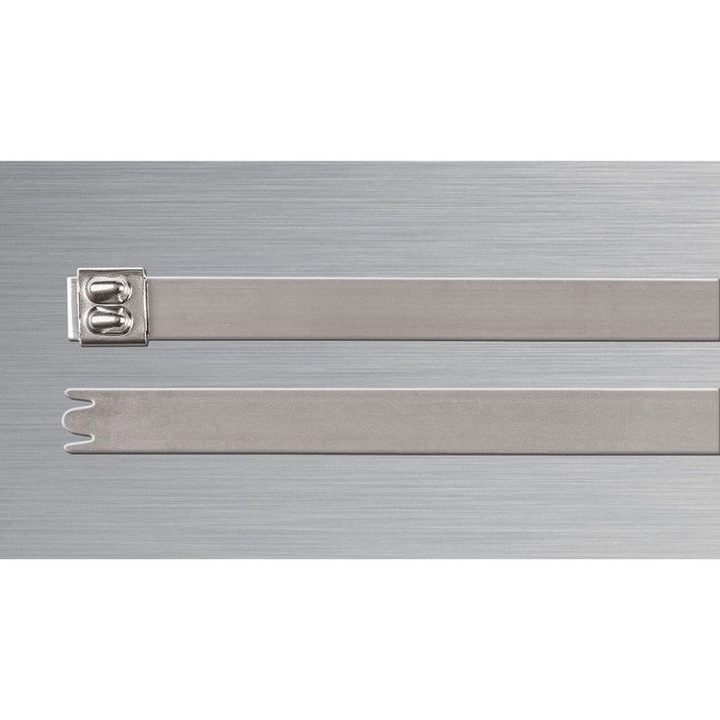 HellermannTyton - Kabelbinder Metallkabelbinder MBT14H-316-SS-NA-L1 − 50 Stück