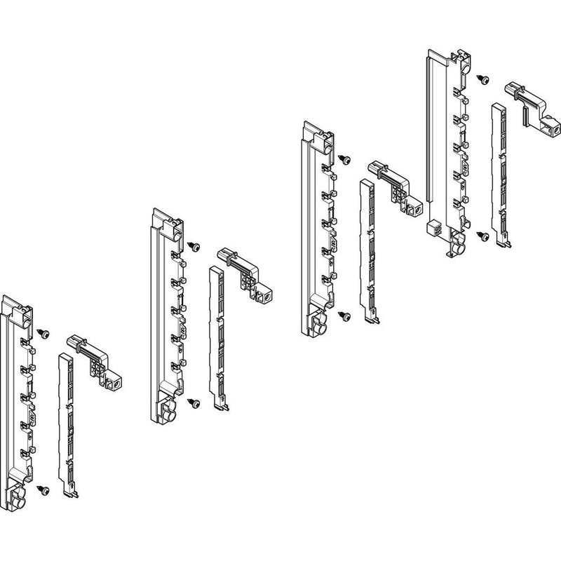 ABN - Verteilerfeld für Installationsverteiler Sammelschienen-Modul MTS32505 tief 3FB/2RE