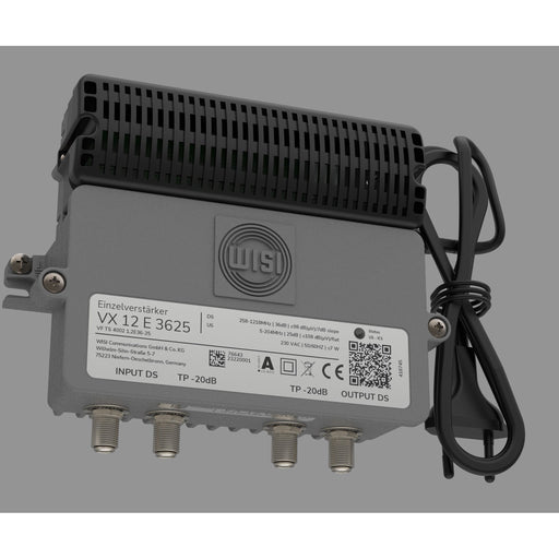 Wisi - BK-Verstärker Hausanschlussverstärker VX 12 E 3625 36 dB, ortsgespeist − 1 Stück by Wisi
