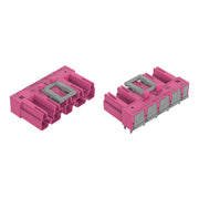 WAGO - Leiterplattensteckverbinder Stecker für Leiterplatten 770-895/011-000/082- 5-polig,pink − 50 Stück