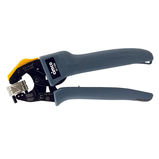 Cimco Werkzeuge - Presswerkzeug Kabelschuhe/Verbinder, Aderendhülsen, Schirmanschluss Crimpzange 107100 POWER-CRIMP twist