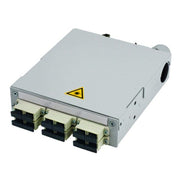 Telegärtner - Patchpanel LWL TS-Verteiler 6xSCD MM 100022799 Metallhülse