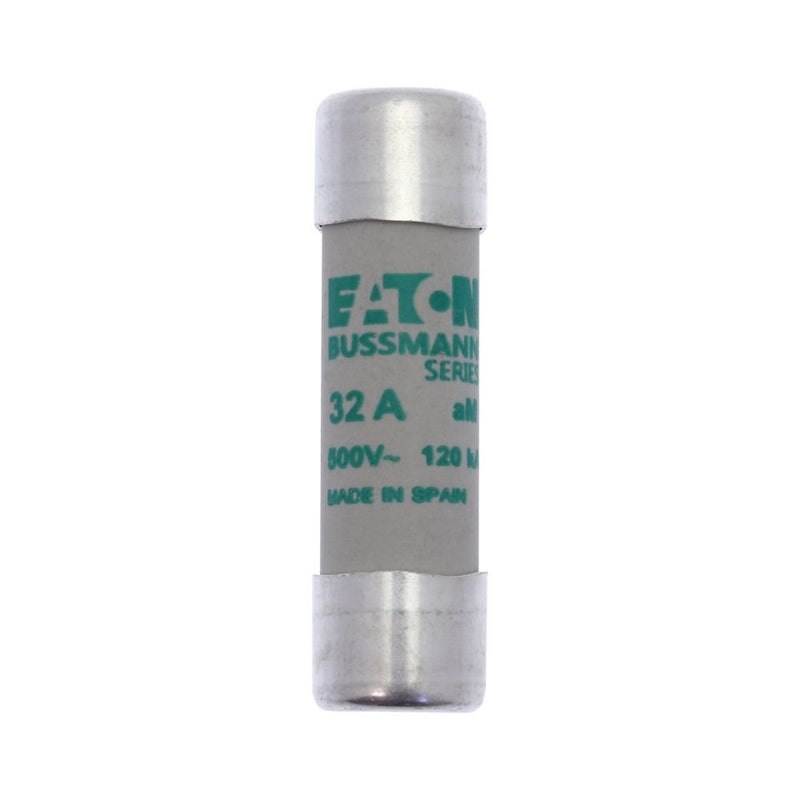 Eaton - Zylindrische Sicherung Sicherungseinsatz Nieders. CYL AM 14,#C14M32S 32A AC 500V 120kA − 10 Stück