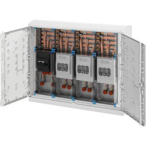 Hensel - Verteilerschrank für Energieversorgung Ladeverteiler Mi EV 200kW 3010 b. z. 3 Ladepunkte