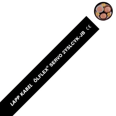 Lapp Kabel&Leitung - Energiekabel >= 1 kV, für ortsveränderlichen Einsatz ÖLFLEX SERVO 2YSLCY-JB BK 1136455 4G16