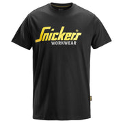 Snickers Workwear - T-Shirt Klassisches Logo T-Shirt 25860400009 3XL schwarz