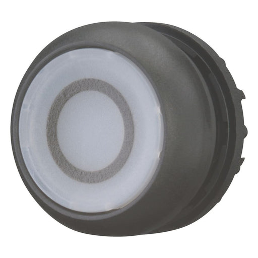 Eaton - Frontelement für Drucktaster Leuchtdrucktaste M22S-DL-W-X0 flach,weiss,beschr. − 10 Stück