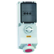 Bals Elektrotech - CEE-Steckdose abschaltbar, abgesichert (IEC 60309) Wandsteckdose abschaltbar 17004 verriegelt abgesich