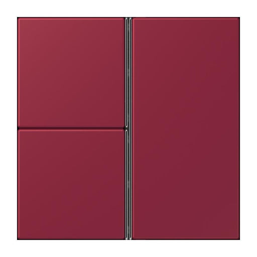 Jung - Abdeckung/Bedienelement für Installationsschalterprogramme Tastensatz 3fach LC 403 TSA 255 le rubis