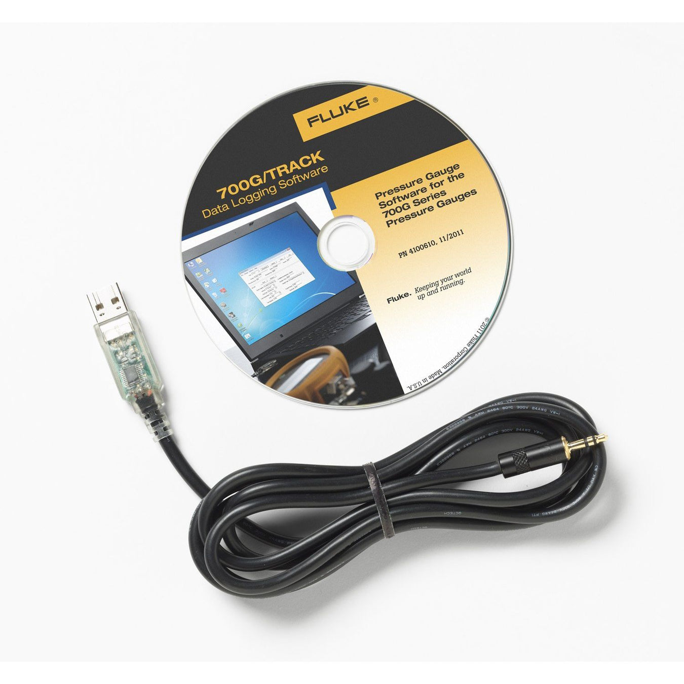 Fluke - Visualisierungs-Software Datenerfassungskabel und 700G/TRACK Software