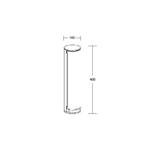 Brumberg Leuchten - Licht-/Energiesäule Anschlusssäule 65422100 graphit