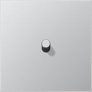 Jung - Abdeckung/Bedienelement für Installationsschalterprogramme Abdeckung mit Kipphebel AL 12-0 R 0 Zylinder, 1fach, alu