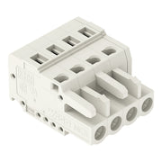 WAGO - Kabelsteckverbinder für Leiterplattensteckverbinder Federleiste 721-104/026-000 0,08-2,5qmm, 4p. − 100 Stück