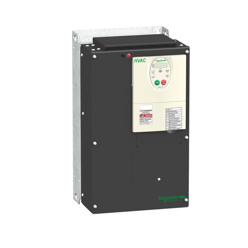 Schneider Electric - Frequenzumrichter =< 1 kV Frequenzumrichter ATV212HD22N4 22KW 480V 3PH,IP20 − 1 Stück