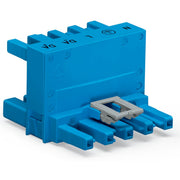 WAGO - Kompaktverteiler für steckbare Gebäudeinstallation h-Verteiler 5-polig 770-993 Kod. I,blau − 25 Stück