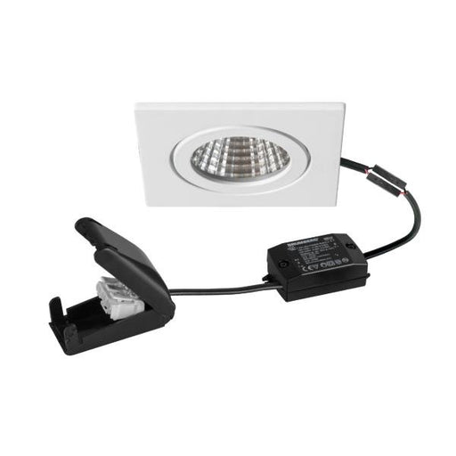 Brumberg Leuchten - Downlight/Strahler/Flutlicht LED-Einbaudownlight 230V 38476073 3000K, ws
