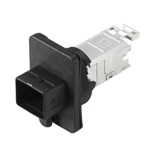 Weidmüller - Modularer Steckverbinder RJ45 Set werkzeuglos IE-BS-V04P-RJ45-FJ-A Kupplung − 10 Stück