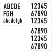 Dotlux - Mechanisches Zubehör/Ersatzteile für Leuchten Hausnummernset 4751