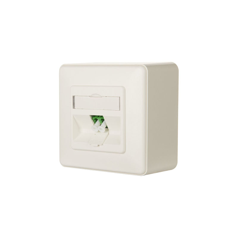 Metz Connect - Kommunikationsanschlussdose LWL OpDAT AP 1xLC-D 1501207K1A-E APC OS2
