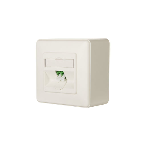 Metz Connect - Kommunikationsanschlussdose LWL OpDAT AP 1xLC-D 1501207K1A-E APC OS2