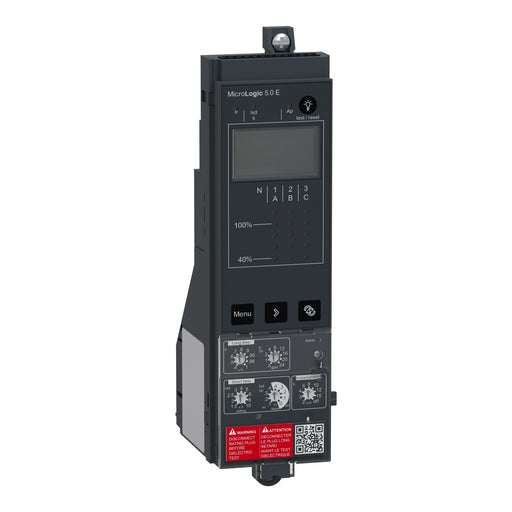 Schneider Electric - Auslöseblock für Leistungsschalter Auslöseeinheit MicroLogic C5EFM 5.0E + Kipphebel
